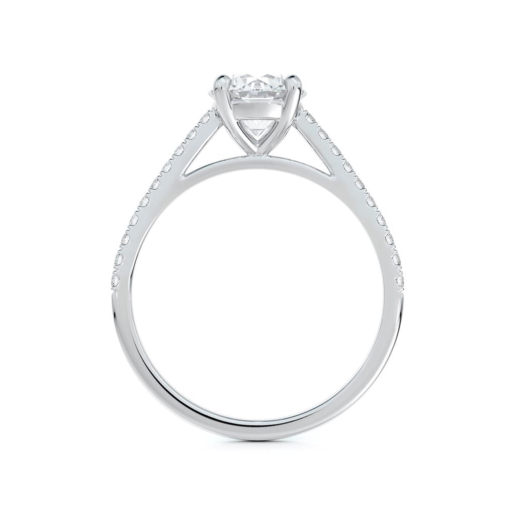 Forevermark Diamond Ring, Solitaire Style in Platinum