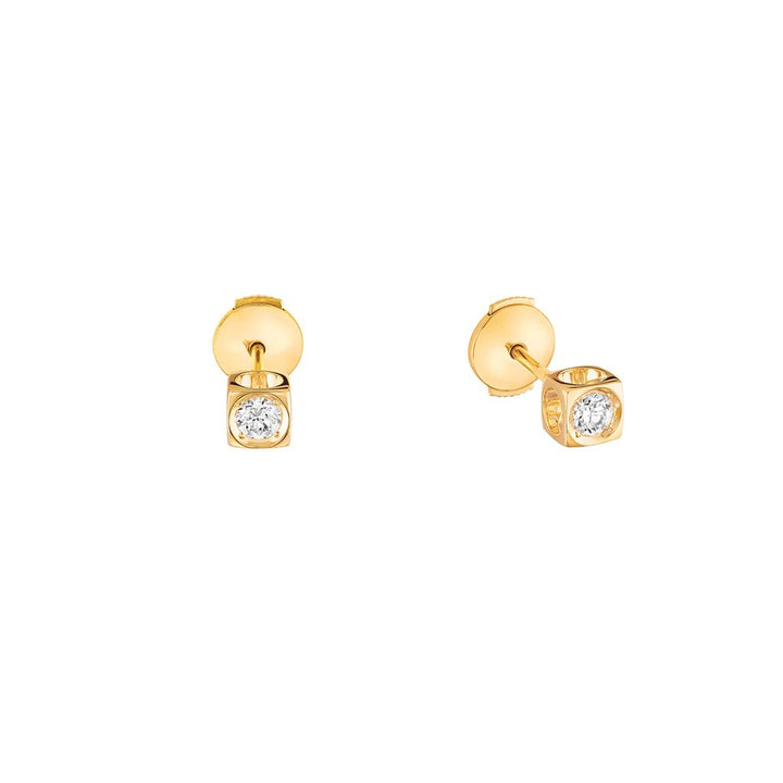 Dinh van Le Cube Diamant Earrings