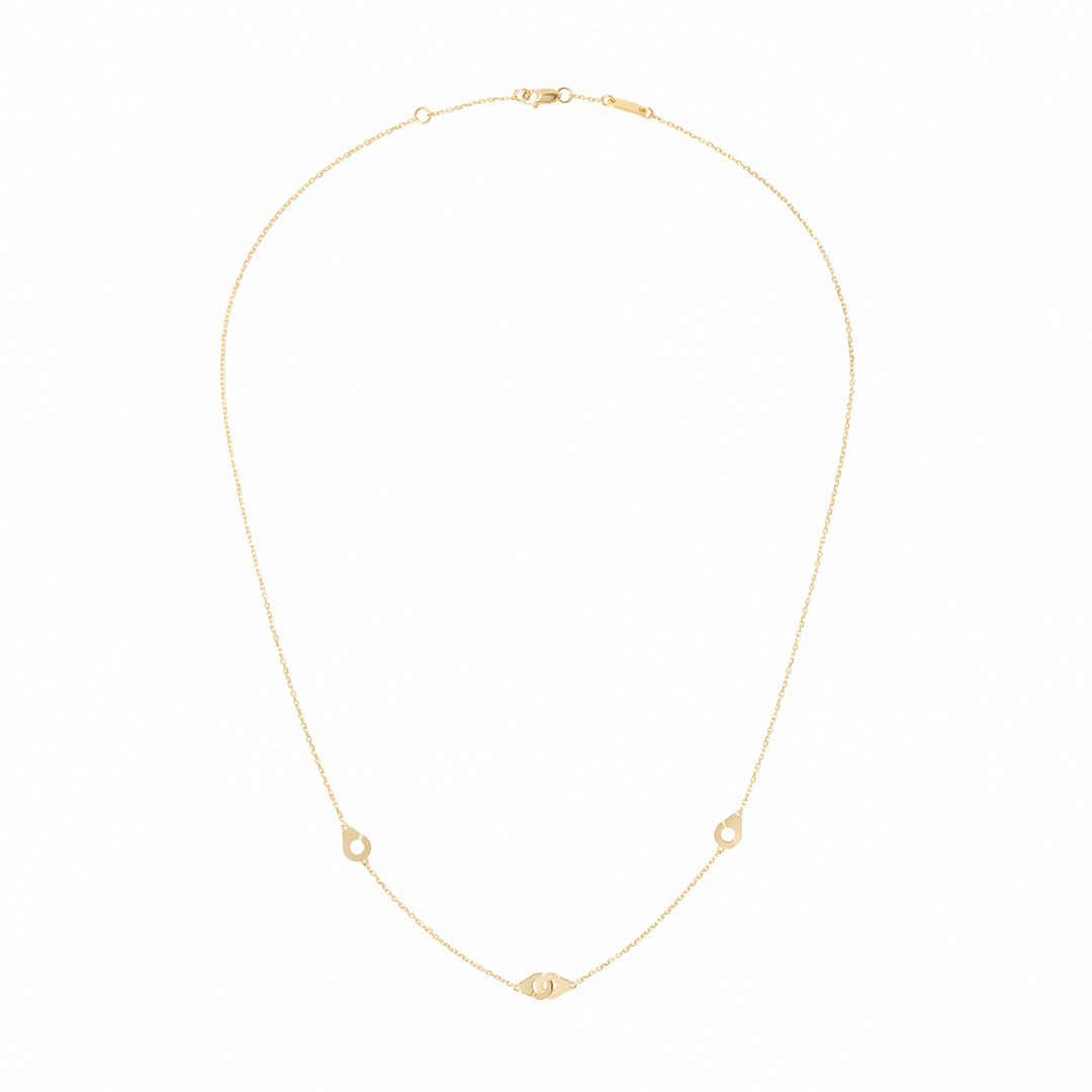 Collier dinh van Menottes multi-motifs
