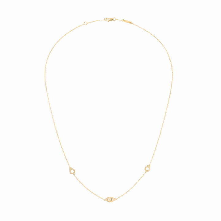 Collier dinh van Menottes multi-motifs