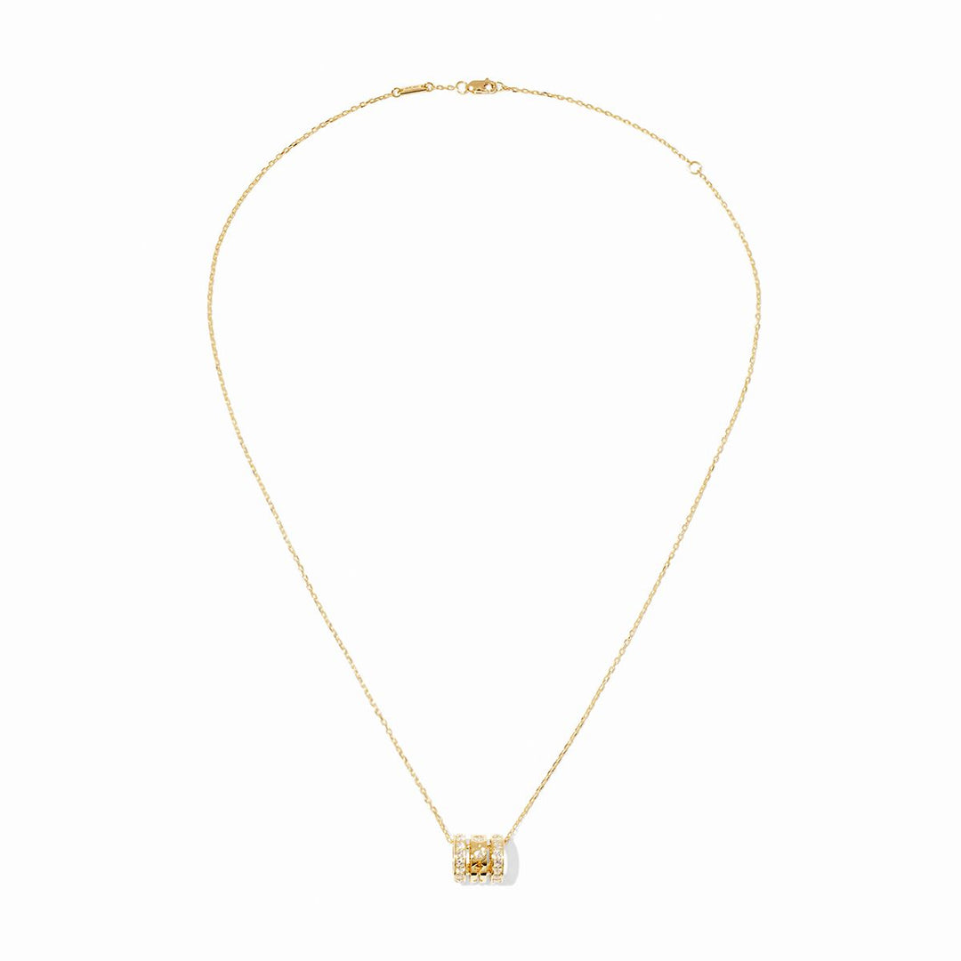 Collier dinh van Pulse pavé 3 rangs