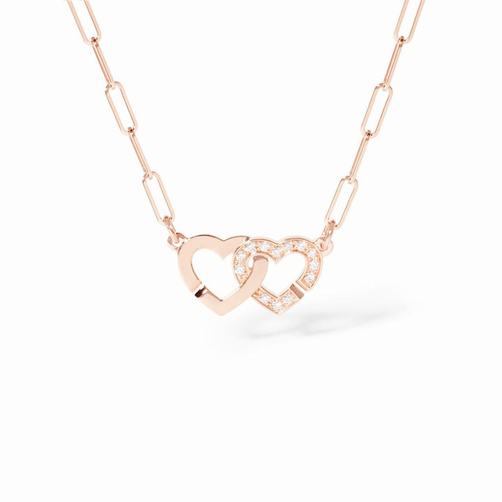 dinh van Double Hearts XS Necklace
