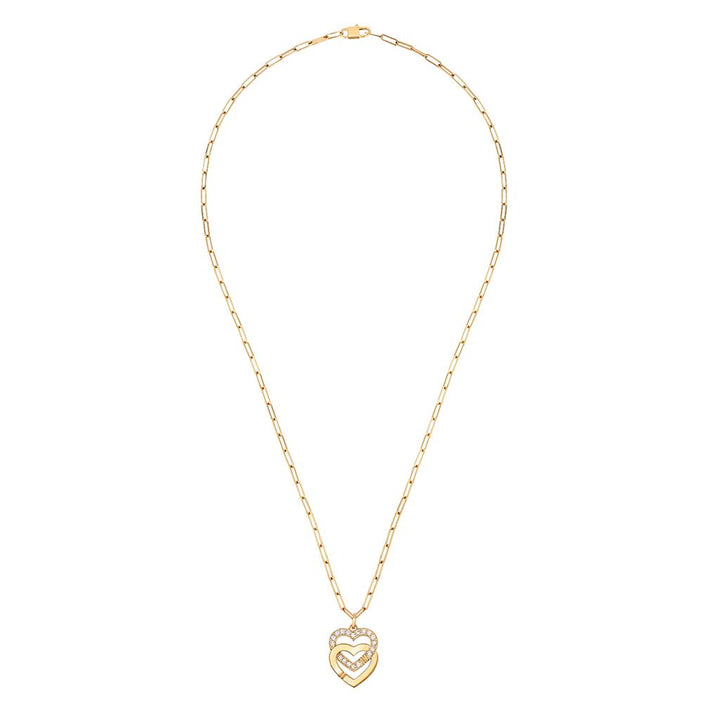 dinh van Double Hearts Necklace