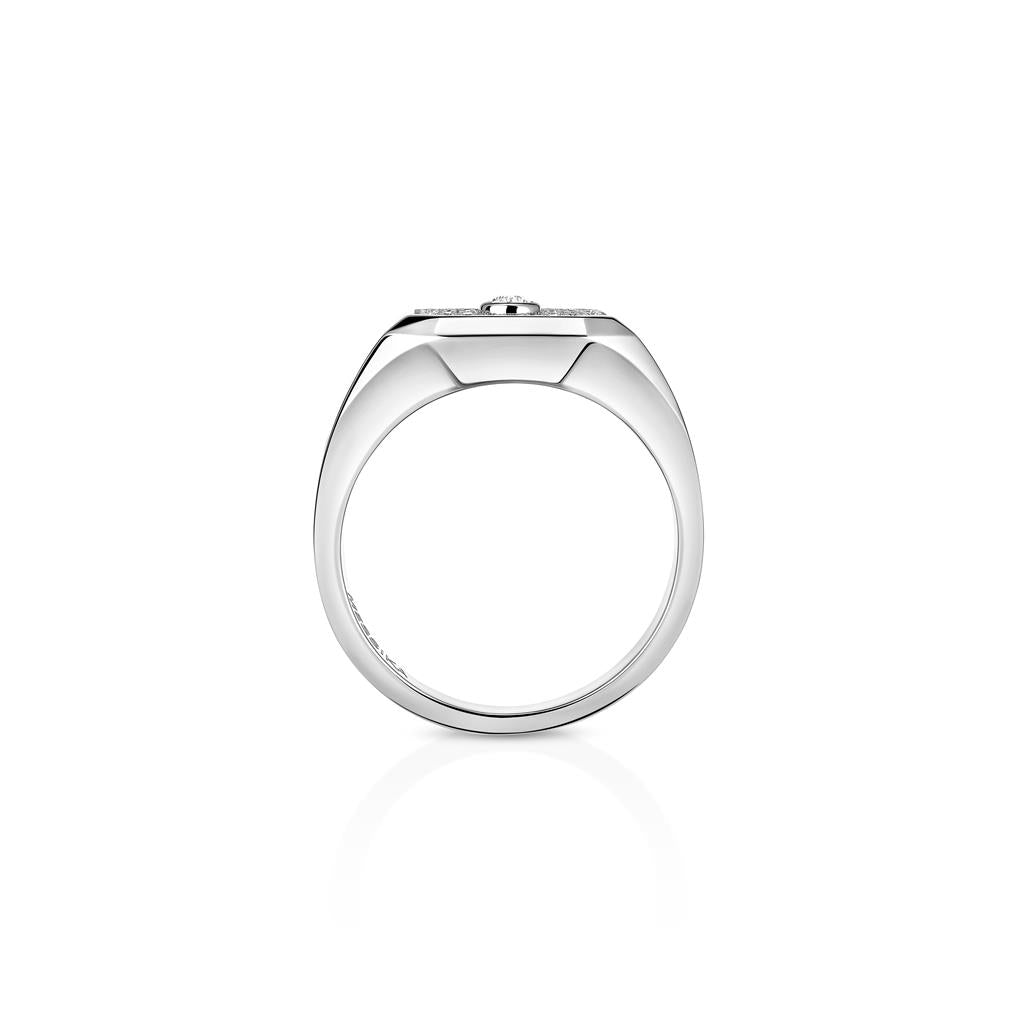 Bague Messika Chevalière Move Joaillerie Pavée
