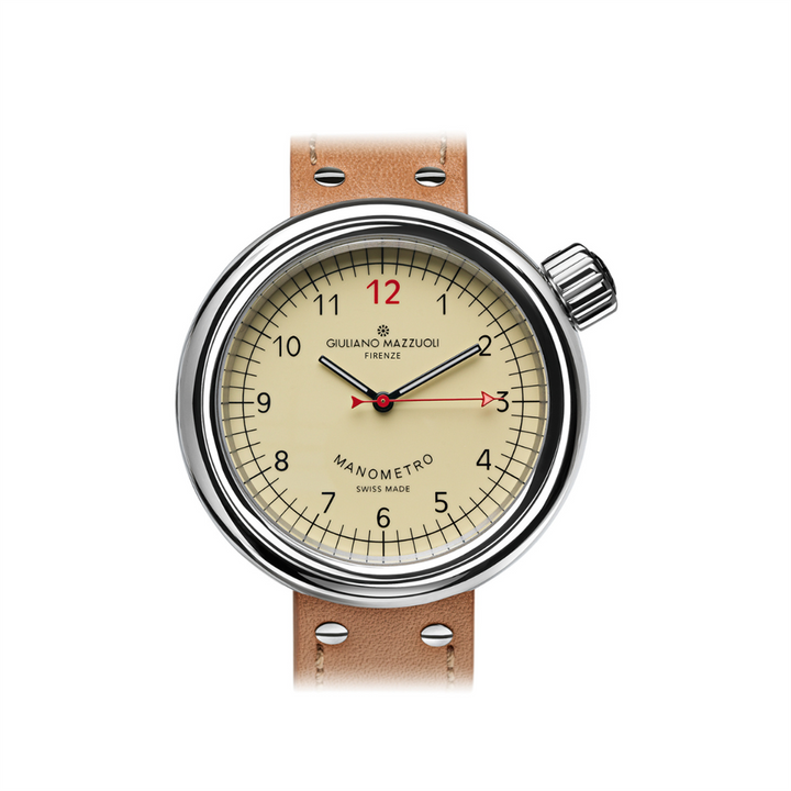 Montre Giuliano Mazzuoli Manometro Ivoire