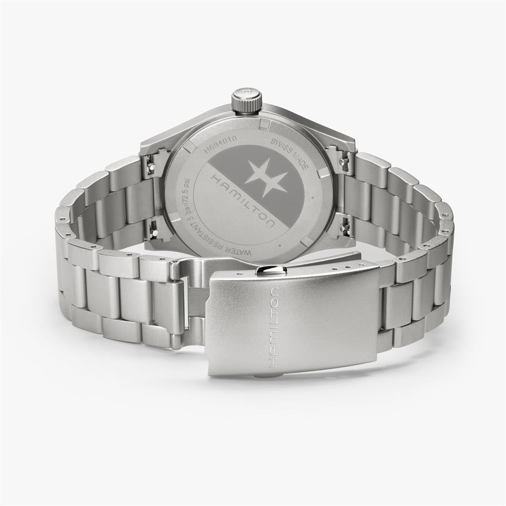 Montre Hamilton Khaki Field Quartz en acier inoxydable 38 mm H69401130