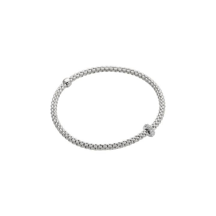 FOPE Prima bracelet in 18k white gold and diamonds 74508BX_BB_B_XBX_00M