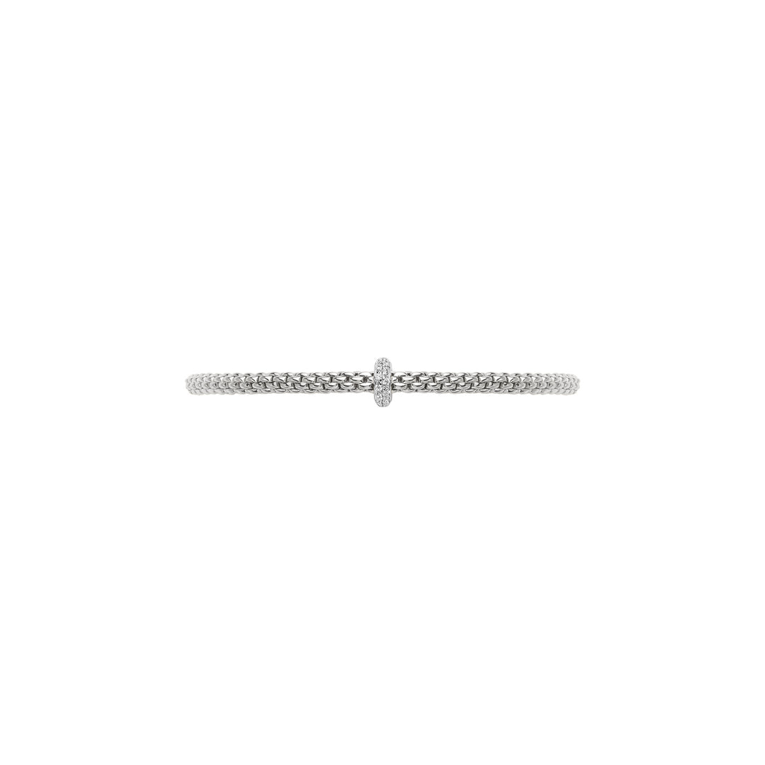 FOPE Prima bracelet in 18k white gold and diamonds 74508BX_BB_B_XBX_00M