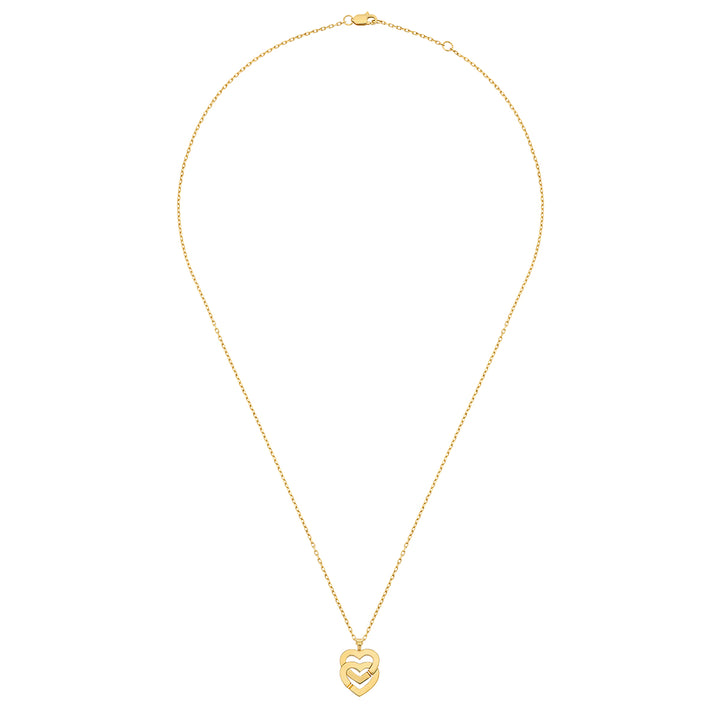 dinh van Double Hearts Necklace small model