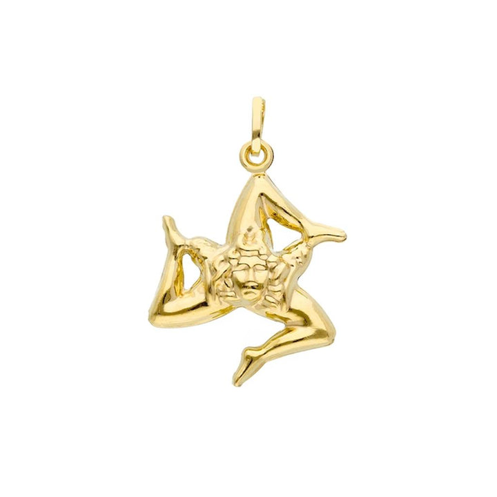 Pendentif en or jaune 18K style Fantaisie