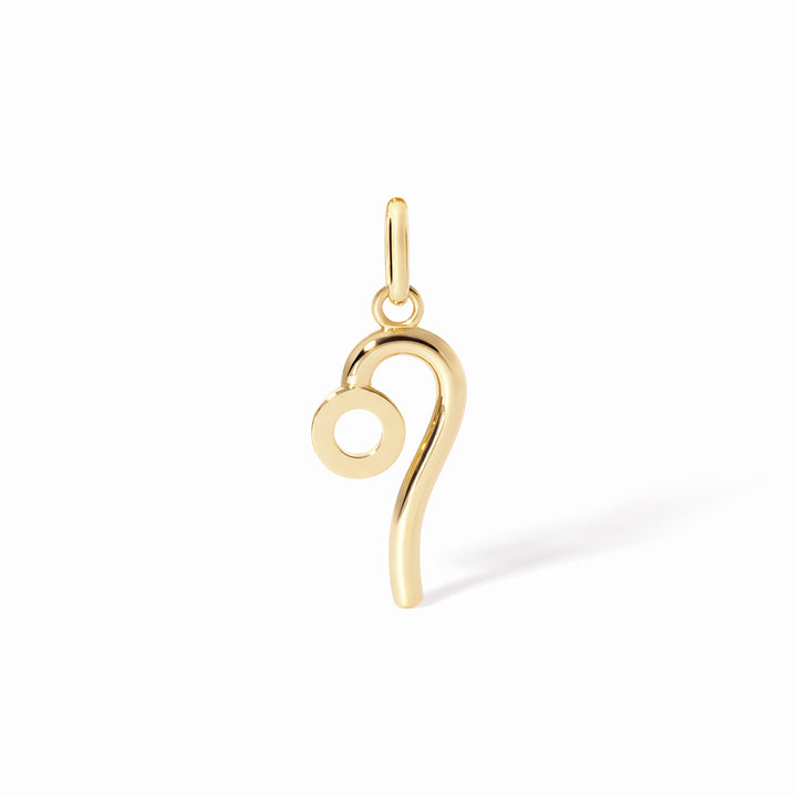Pendentif dinh van Les Signes Lion petit modèle en or jaune 18k 789051