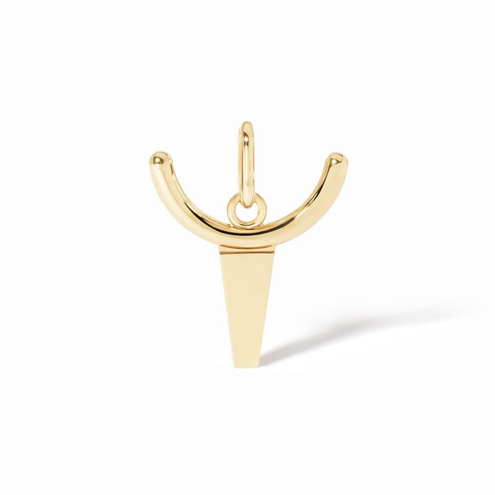 Dinh Van Les Signes Capricorn Cord Bracelet in 18k Yellow Gold 389101