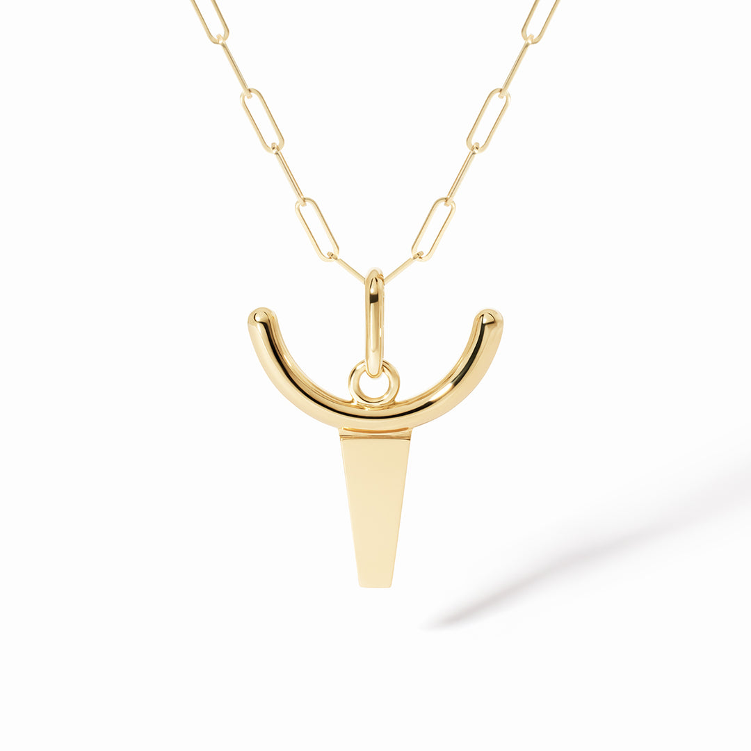 Dinh Van Les Signes Capricorn Cord Bracelet in 18k Yellow Gold 389101