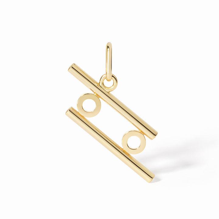 Dinh Van Les Signes Capricorn Cord Bracelet in 18k Yellow Gold 389101