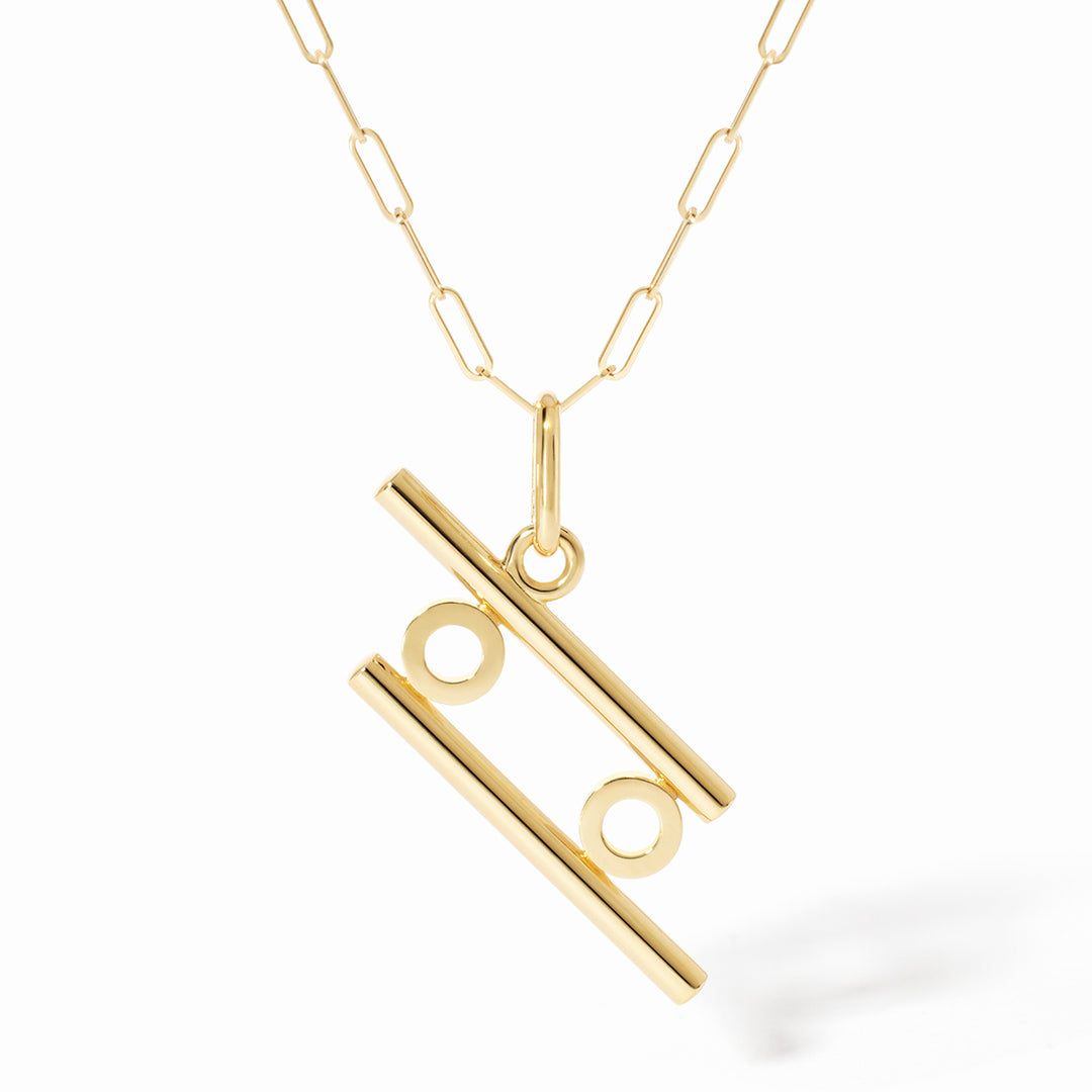 Dinh Van Les Signes Capricorn Cord Bracelet in 18k Yellow Gold 389101