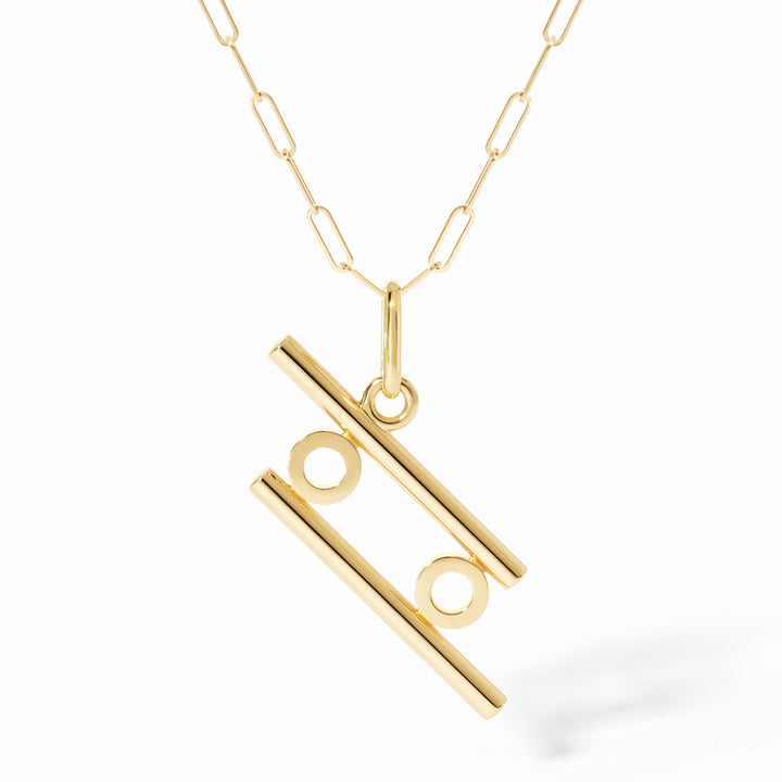 Dinh Van Les Signes Capricorn Cord Bracelet in 18k Yellow Gold 389101
