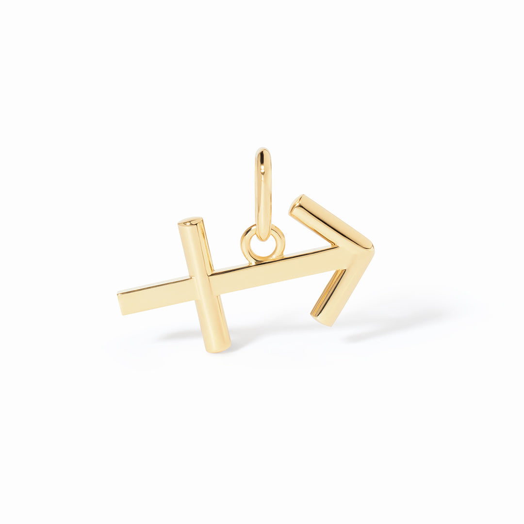 Dinh Van Les Signes Capricorn Cord Bracelet in 18k Yellow Gold 389101