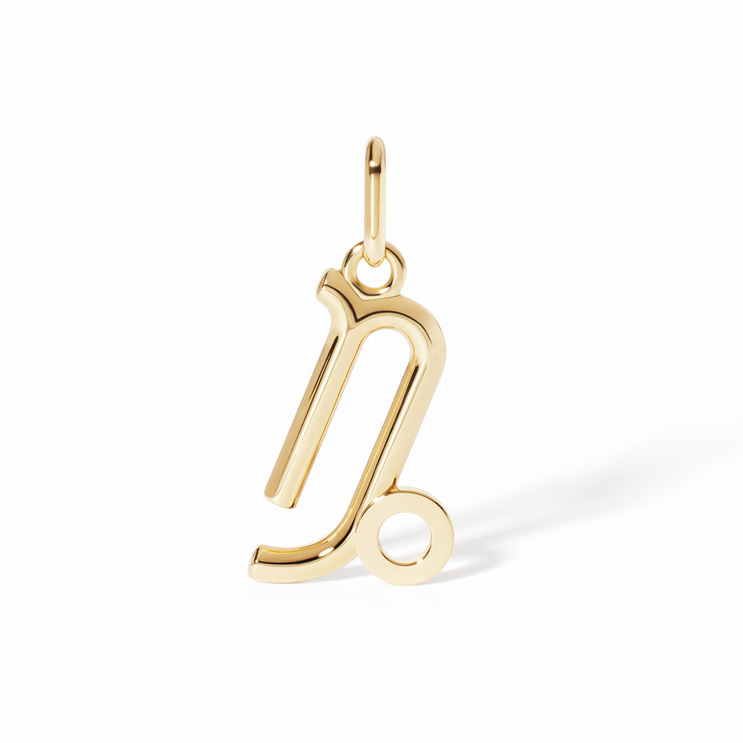 Dinh Van Les Signes Capricorn Cord Bracelet in 18k Yellow Gold 389101