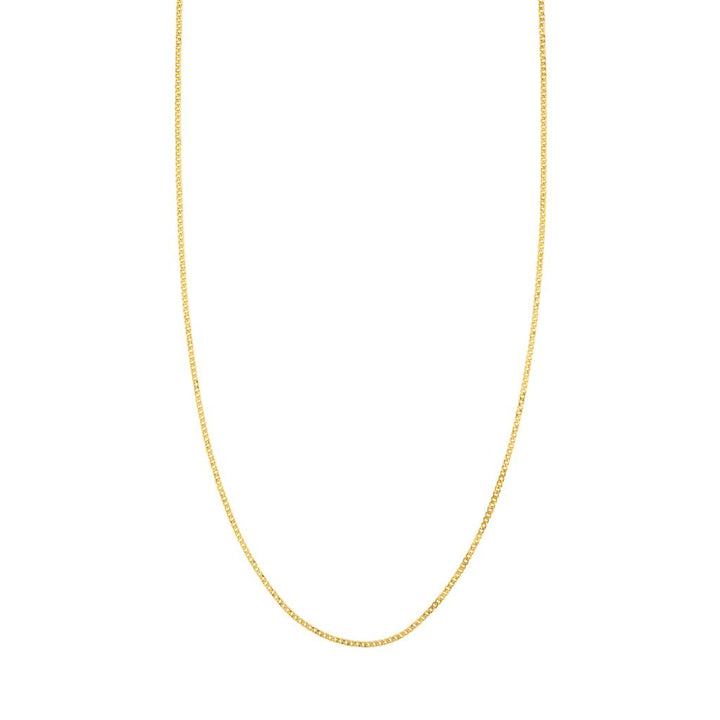 Chaîne en or jaune 18K style Gourmette 1,6 mm