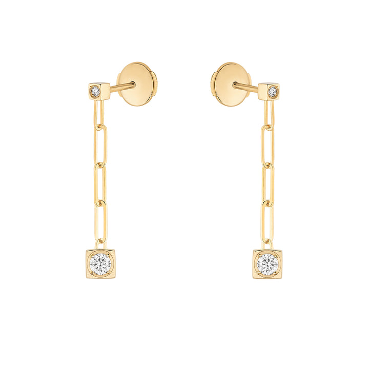 Dinh van Le Cube Diamant Earrings