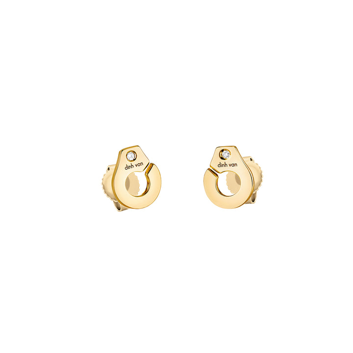 dinh van Menottes 18k Yellow Gold Earrings 867311