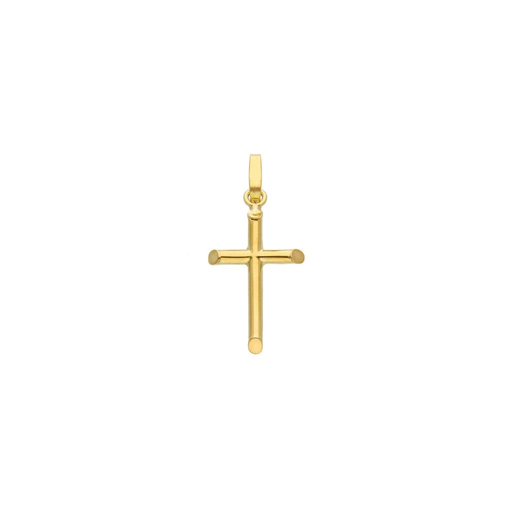 18K yellow gold religious pendant