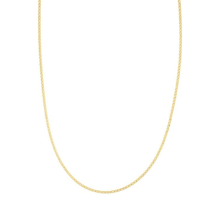 Chaine en or jaune 18K style Ancre de 2.4mm