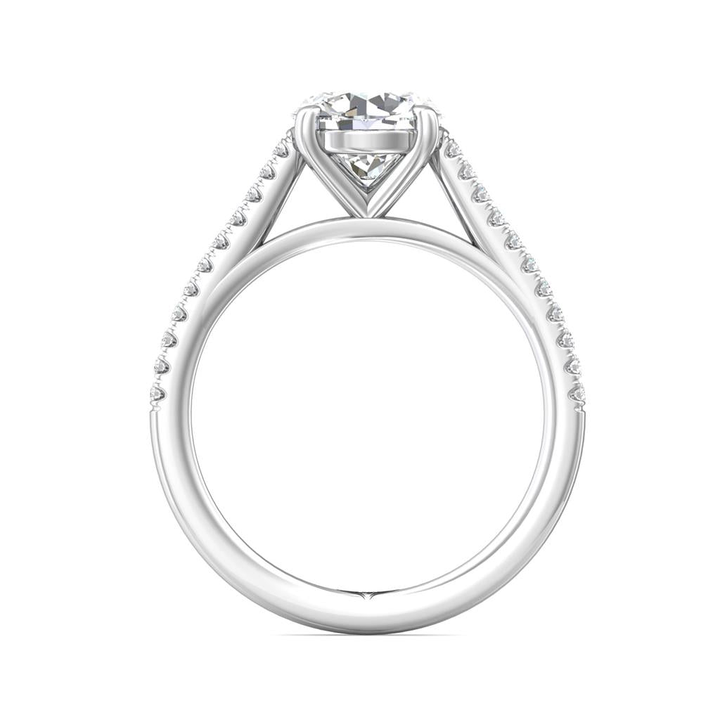 Solitaire Diamond Engagement Ring