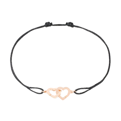 dinh van Double Coeur cord bracelet