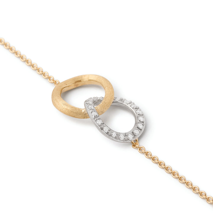 Bracelet Marco Bicego Jaipur en or jaune 18k diamants BB1803_B_YW_Q6