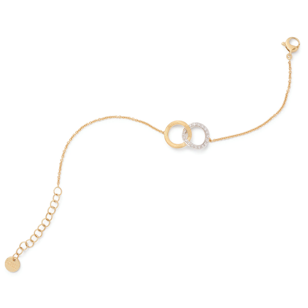 Bracelet Marco Bicego Jaipur en or jaune 18k diamants BB1803_B_YW_Q6