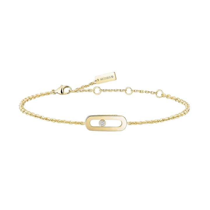 Bracelet Messika Move Uno en or jaune 18k et diamant 14644-YG