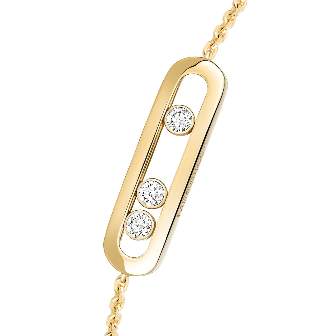 Bracelet Messika Baby Move en or jaune 18k et diamants 04324-YG