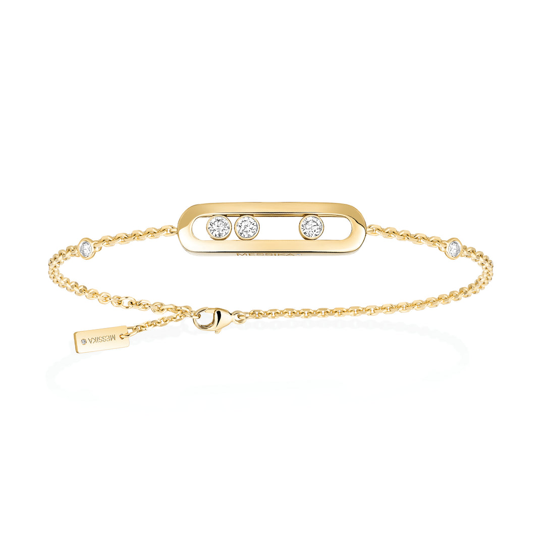 Bracelet Messika Baby Move en or jaune 18k et diamants 04324-YG