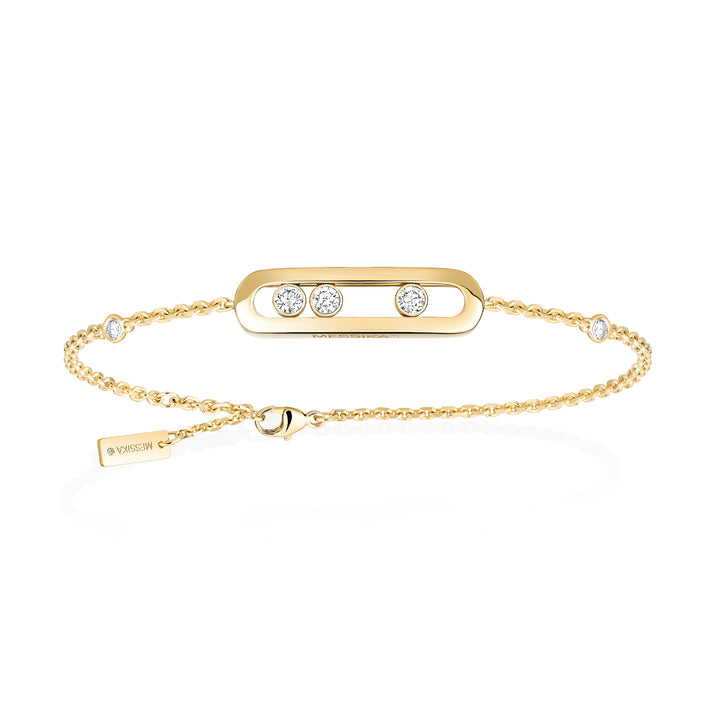 Bracelet Messika Baby Move en or jaune 18k et diamants 04324-YG