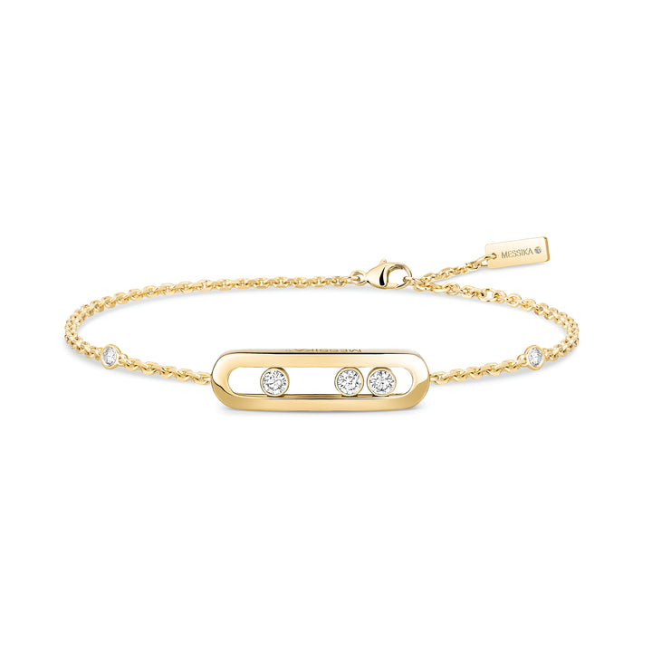 Bracelet Messika Baby Move en or jaune 18k et diamants 04324-YG