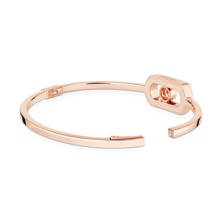 Bracelet Messika Jonc So Move en or rose 18k et diamants 13757-PG