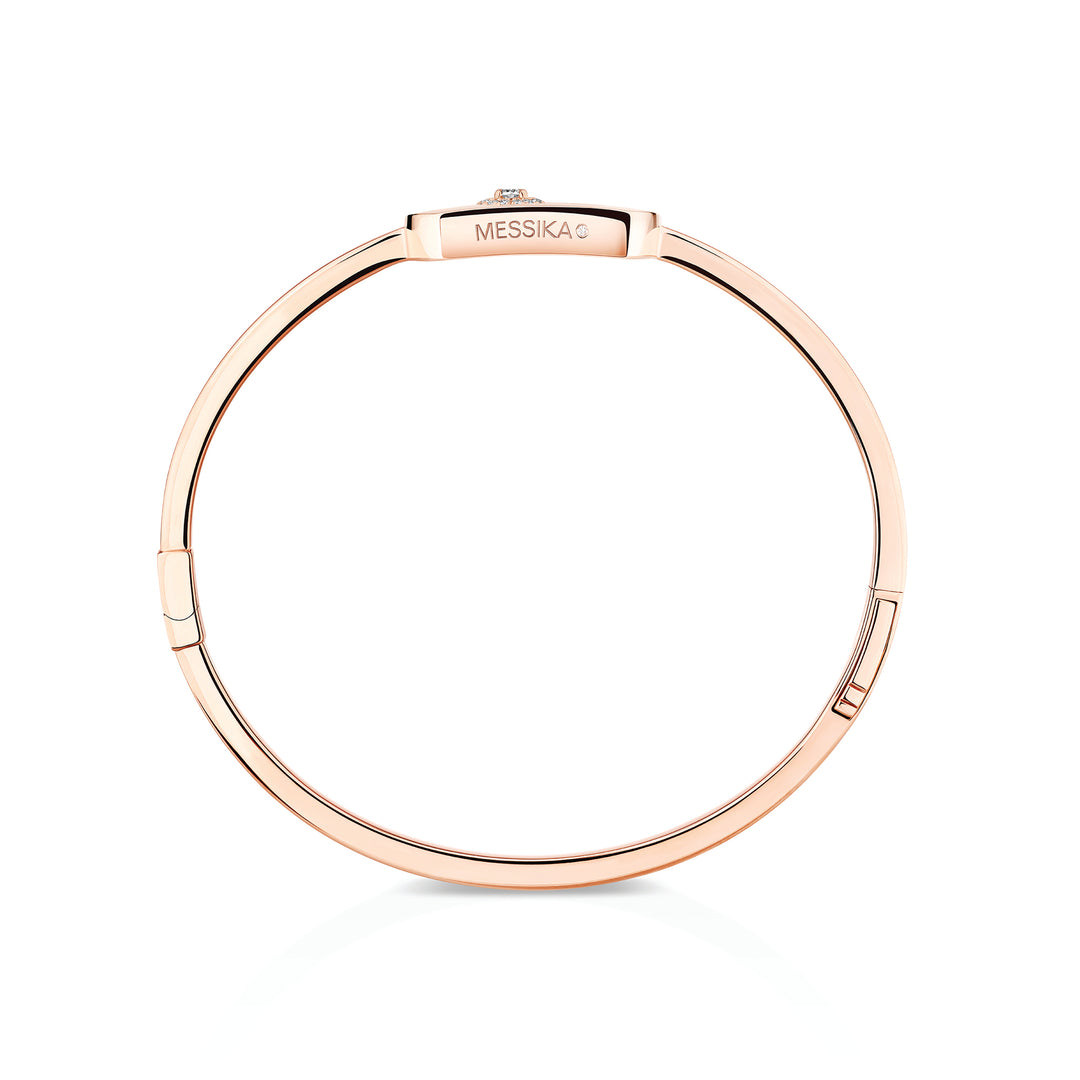 Bracelet Messika Jonc So Move en or rose 18k et diamants 13757-PG