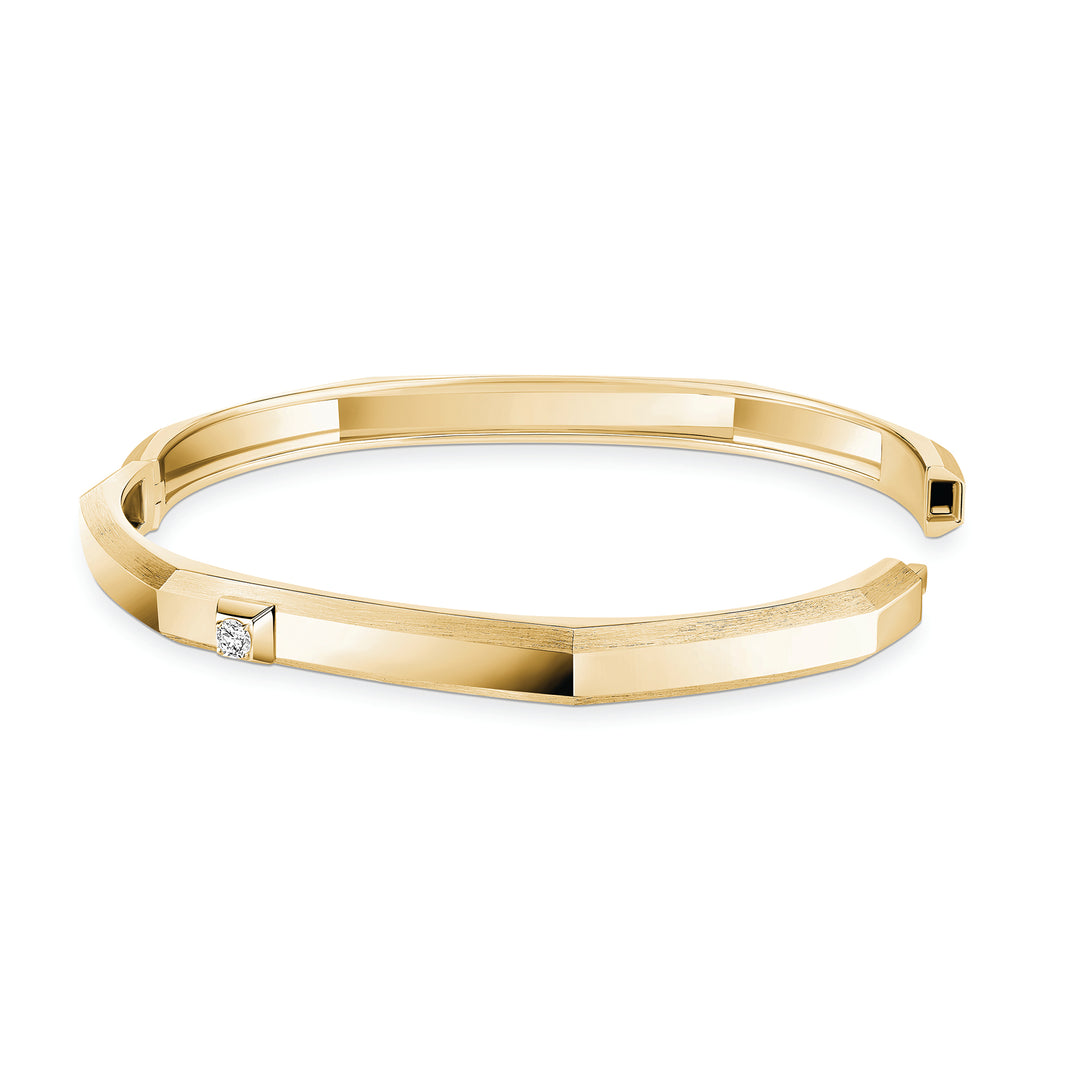 Bracelet Messika Moderniste en or jaune 18k avec diamant 14543-YG