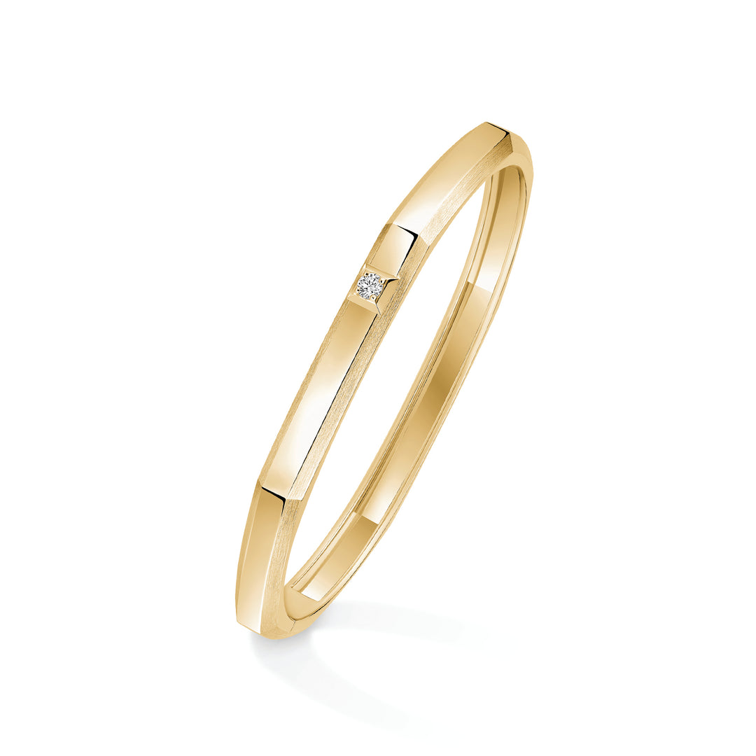 Bracelet Messika Moderniste en or jaune 18k avec diamant 14543-YG