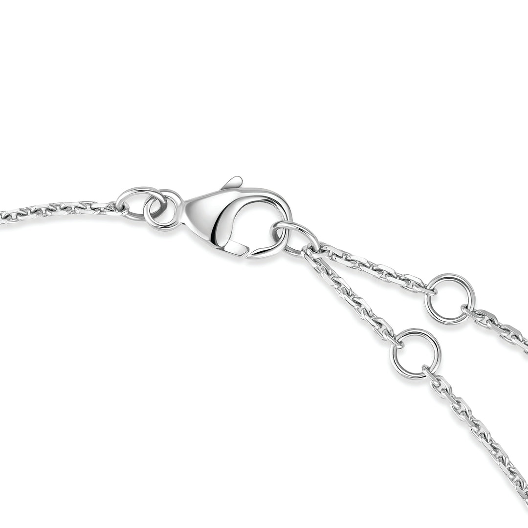 Bracelet Messika Baby Move Pavé en or blanc 18k et diamants 04325-WG