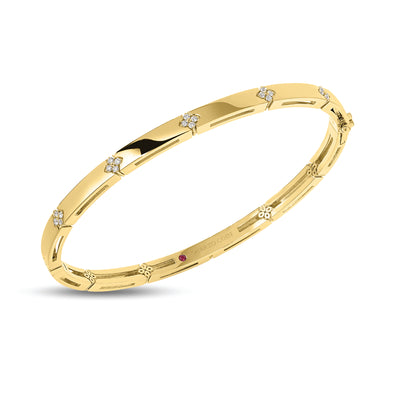Roberto Coin Love in Verona bracelet in 18k yellow gold and diamonds 7773860AYBAX