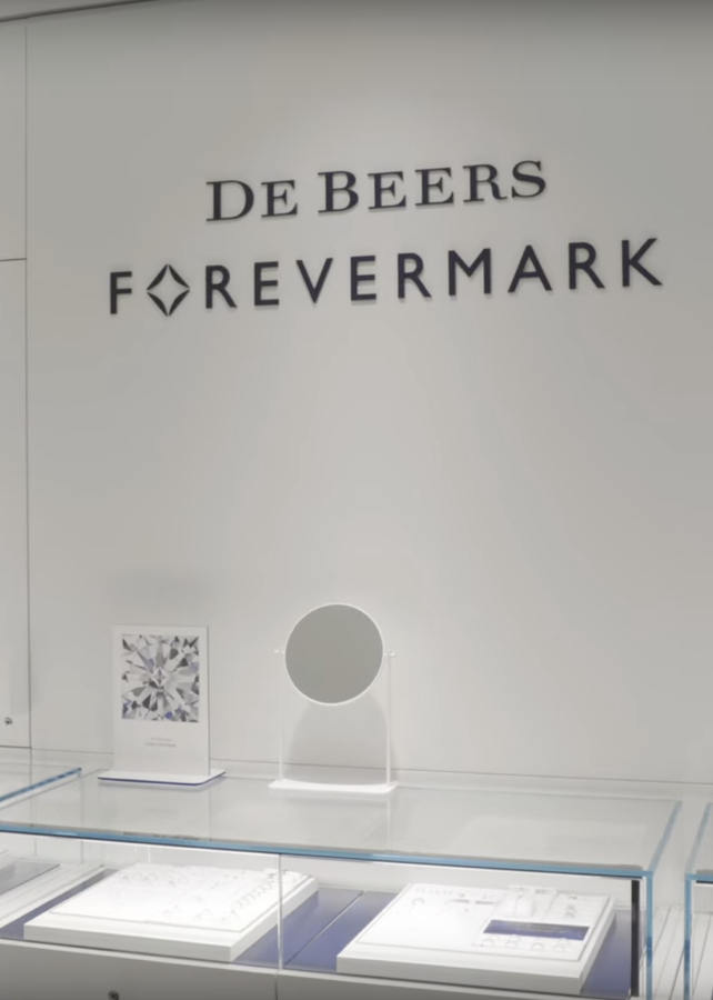 De Beers counter