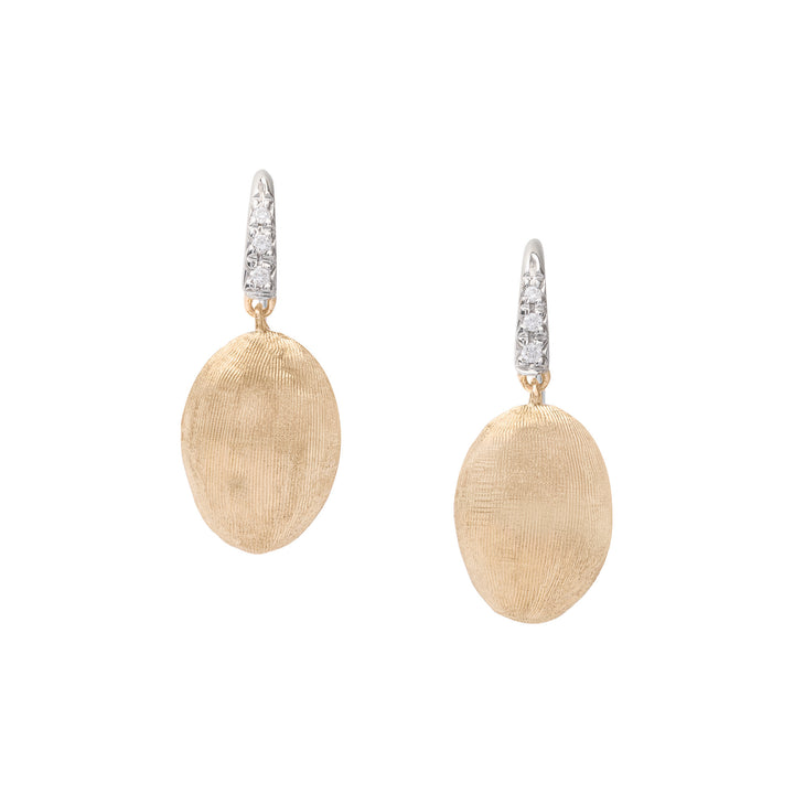 Boucles d’oreilles pendantes Marco Bicego Siviglia en or jaune 18K diamants OB1691-A