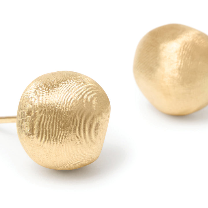 Boucles d’oreilles puces Marco Bicego Africa en or jaune 18K OB1015