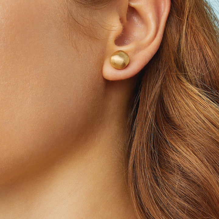 Boucles d’oreilles puces Marco Bicego Africa en or jaune 18K OB1015