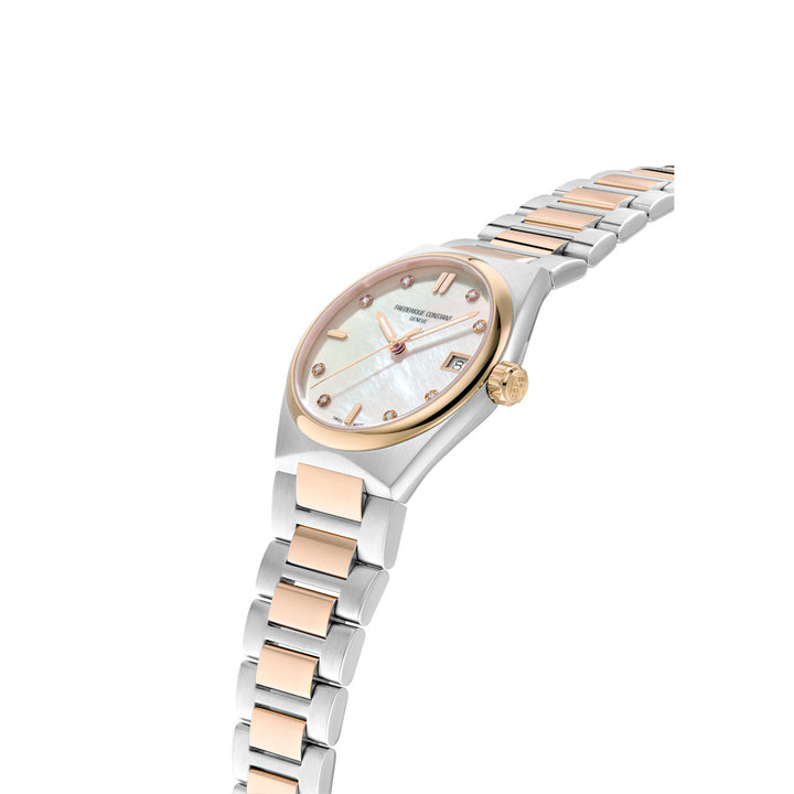Frederique Constant Highlife Ladies Quartz Rose Gold-Tone Steel Watch 31 mm FC-240MPWD2NH22B