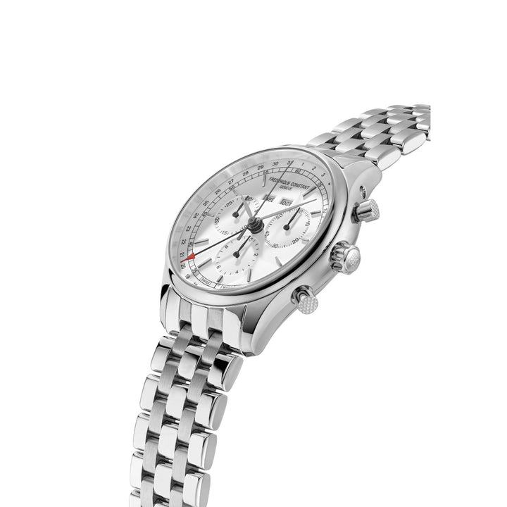 Montre Frédérique Constant Classics Quartz Chronograph Triple Calendar en acier 40 mm FC-296SW5B6B