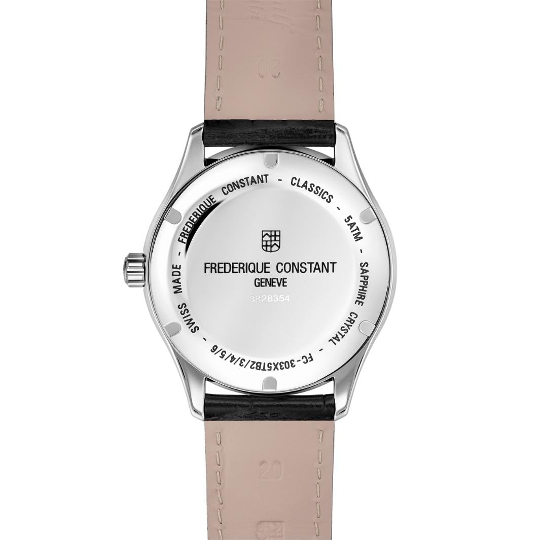 Montre Frédérique Constant Classics Index Automatic en acier 40 mm FC-303MC5B6