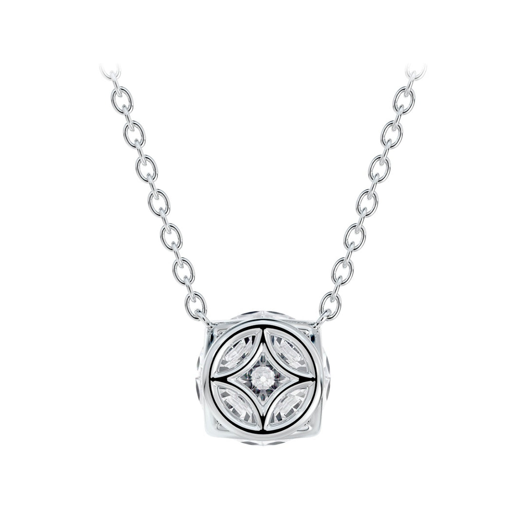 Forevermark necklace in 18k white gold